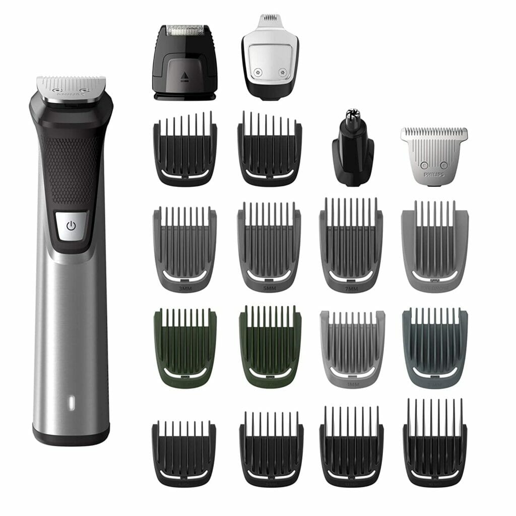 Philips Norelco Multigroomer All-in-One Trimmer Series 7000, MG7750/49 - best shaver for balls