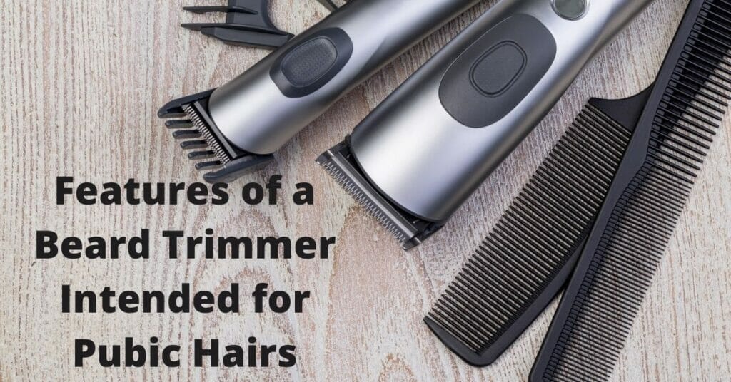 Beard Trimmer On Female Pubic Hair