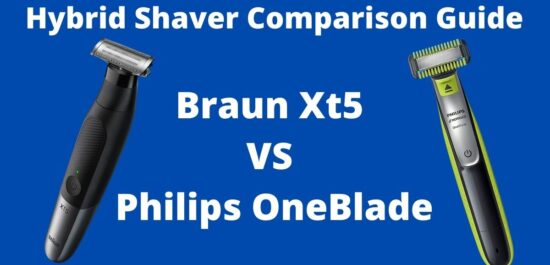 Braun XT5 Vs OneBlade Comaprison