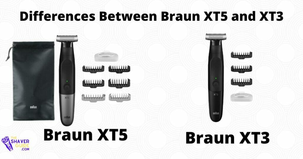 Difference between braun xt3 and xt5