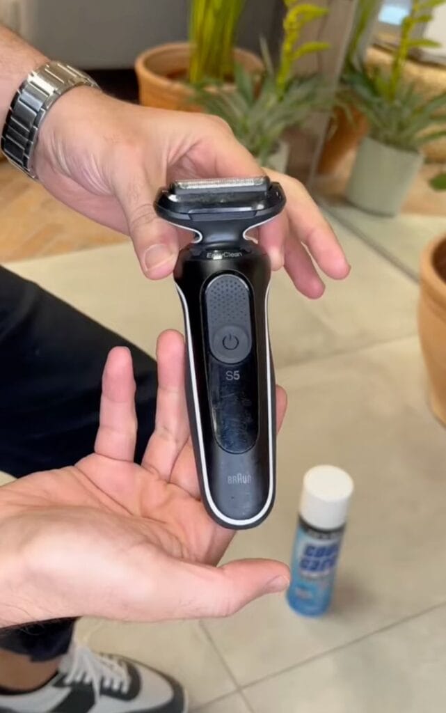 cleaning-braun-series-s5-cleaning